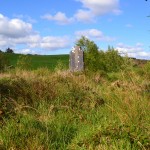 Paupers Graveyard Swinford at beginning of project.