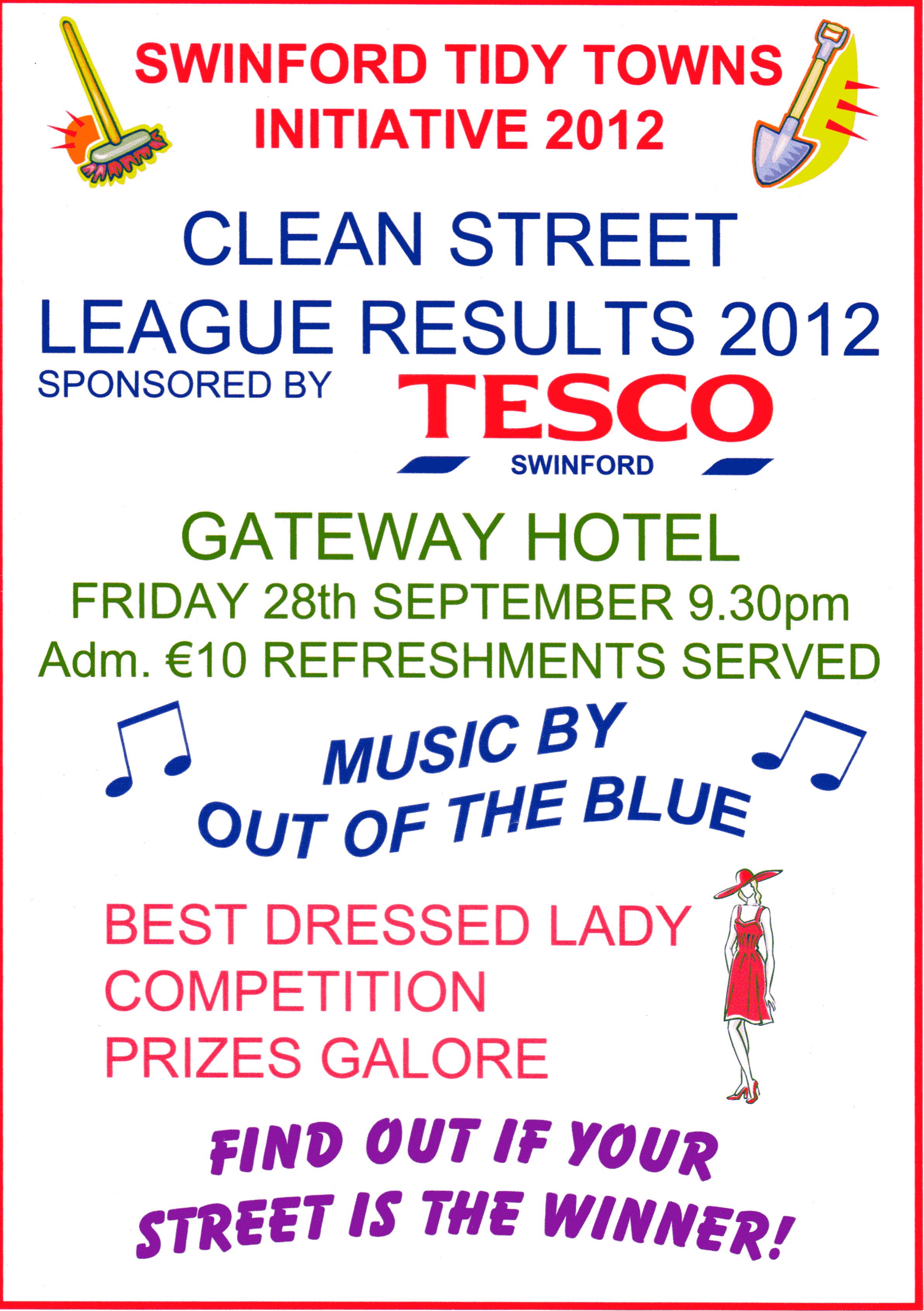 Swinford Clean Street League Awards Night