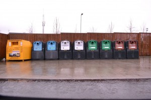 New Recycling Bank at Tesco
