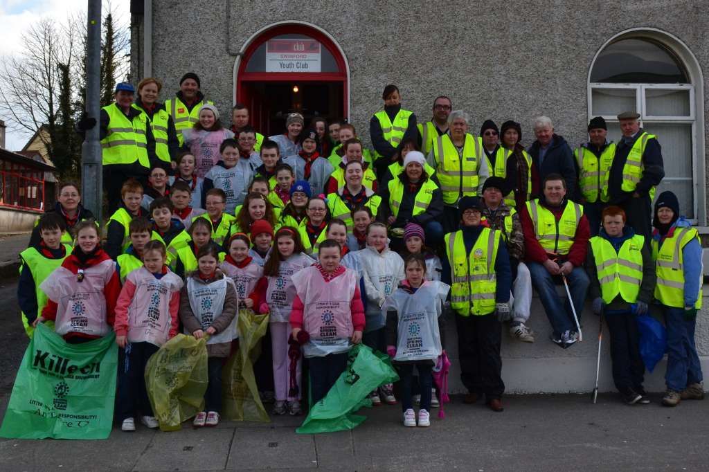 Swinford Tidy Towns Good Friday Spring Clean