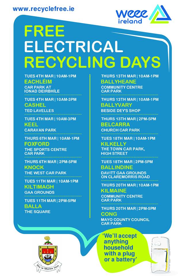 WEEE Recycling In Mayo