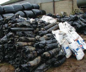 Silage wrap recycling
