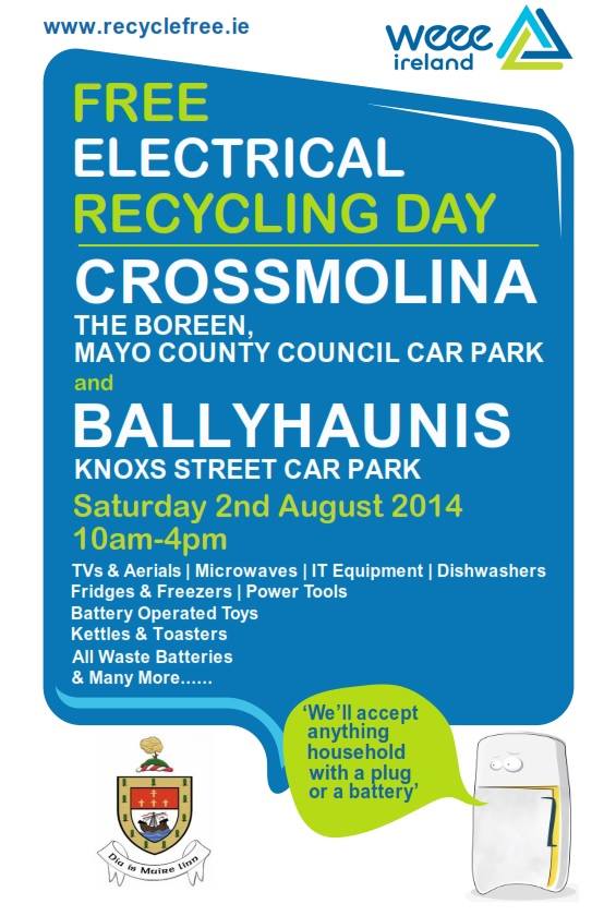 WEEE Recycling In Ballyhaunis