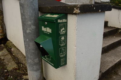 Dispenser at No Name Club Chapel Street Swinford