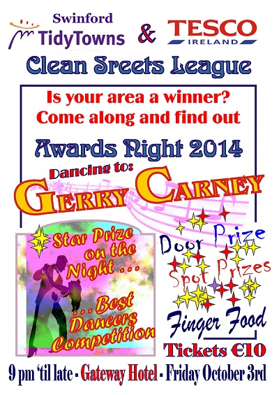2014 Swinford Clean Street League Awards Night