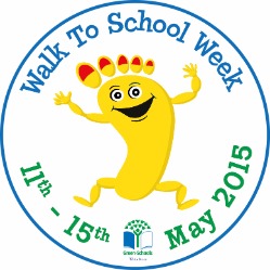 green schools walk to school week 2015