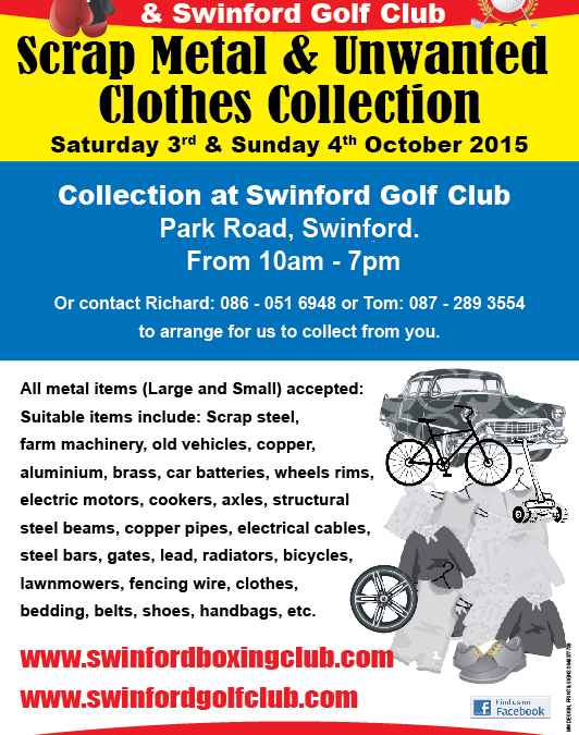 scrap metal collection in Swinford 2015