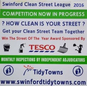 swinford clean street league 2016 poster