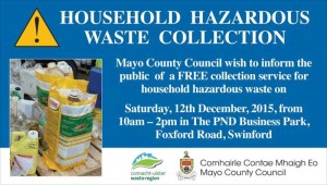household hazardous waste collection swinford 2015