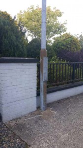 election posters cable ties