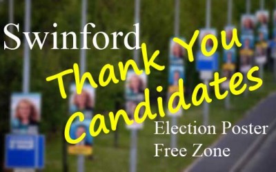 Poster Free Local And European Elections