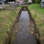 Swinford stream clean up after Pic © MoyFisher