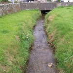 Swinford stream clean up before Pic © MoyFisher