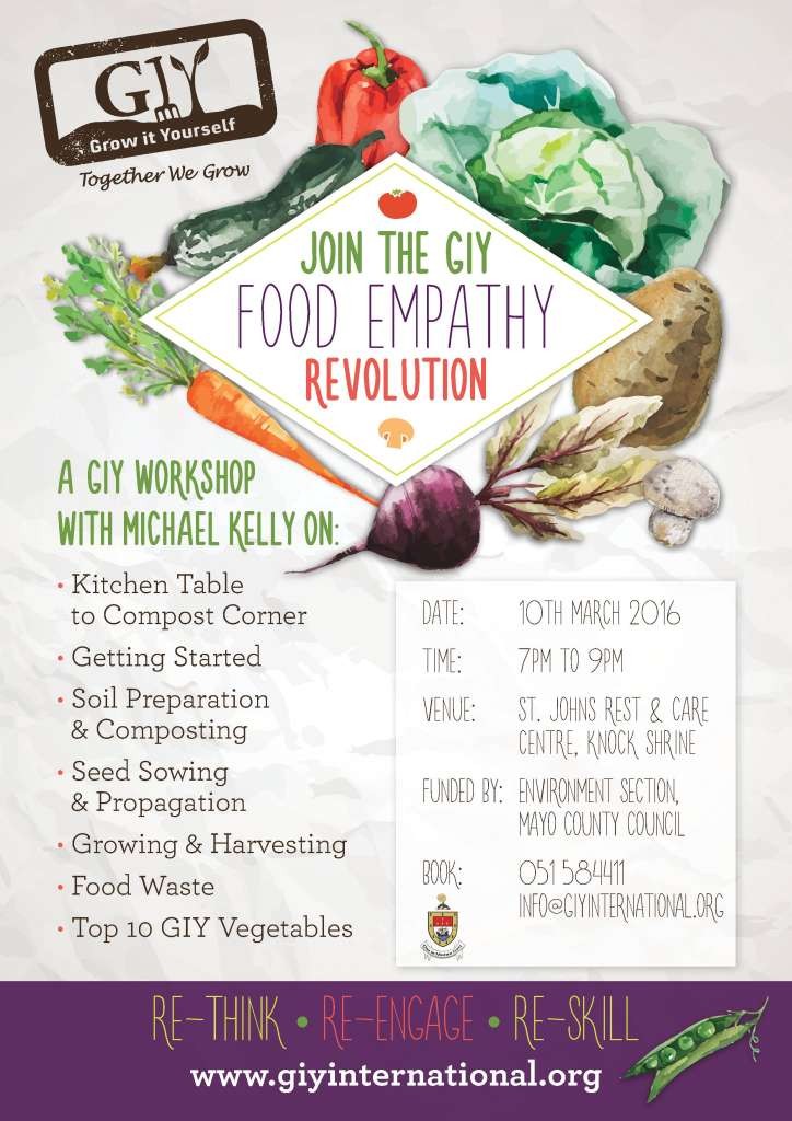 free grow your own workshop Knock 2016-poster