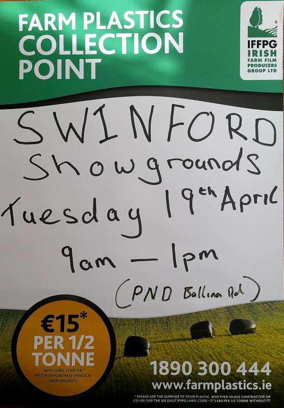 farm plastic collection in Mayo 2016