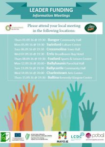 mayo leader funding information meetings 2016 poster