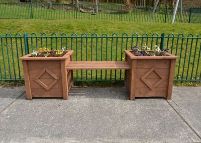 Swinford Playground Planters