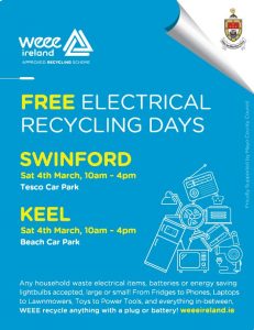 WEEE Electrical Collection Swinford March 2017
