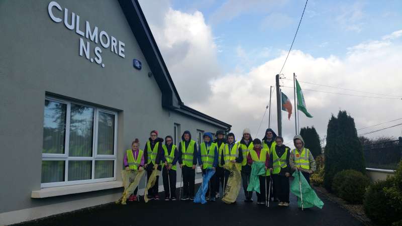 Culmore school litter pick 2017