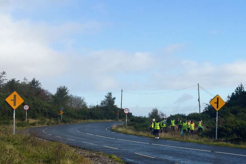 Culmore school litter pick 2017