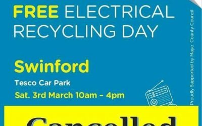 WEEE Collection In Swinford Cancelled