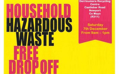 Household Hazardous Waste Drop Off Event 7th December