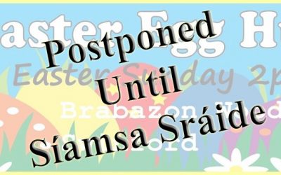 Easter Egg Hunt Postponed