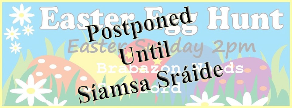 Easter Egg Hunt Postponed