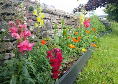Bridge Wall Flowerbed